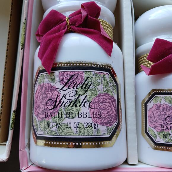 Vintage Lady Shaklee Apothecary Decorator Quartet Gift Set NOS unopened - Picture 2 of 8